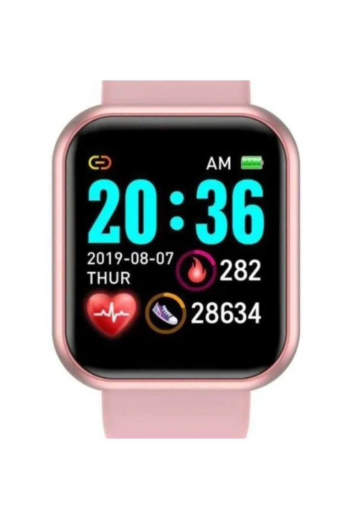 Reloj Smartwatch T5S Bluetooth Rosado-1