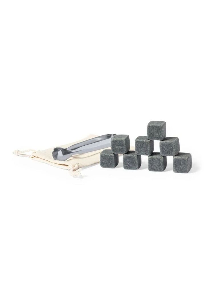 Set Whisky Utensilios Vasos Bambú Steger-3