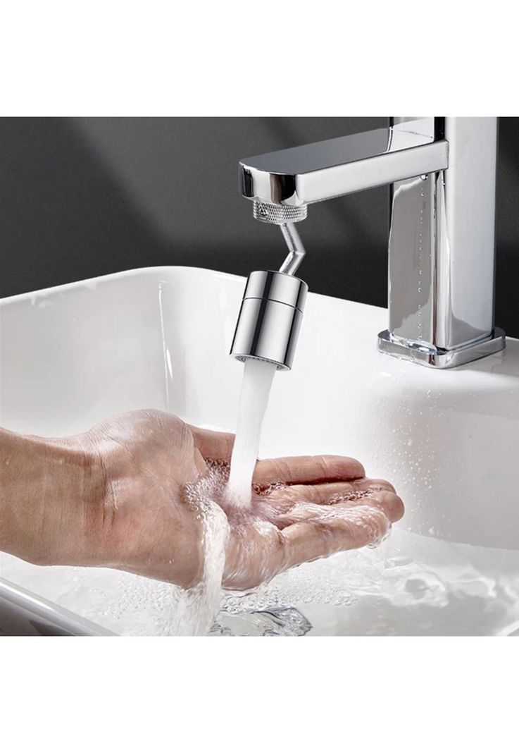 Grifo Ahorrador Agua Extensor Aireador Fregadero Lavamanos Filtro-3