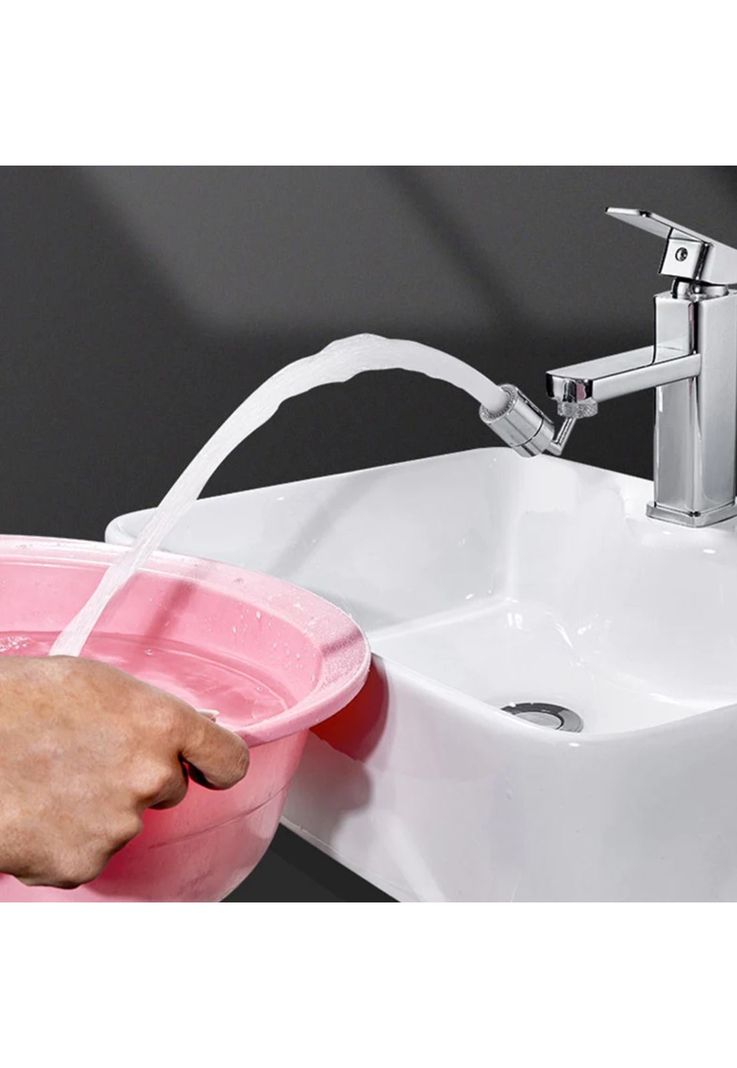 Grifo Ahorrador Agua Extensor Aireador Fregadero Lavamanos Filtro-4