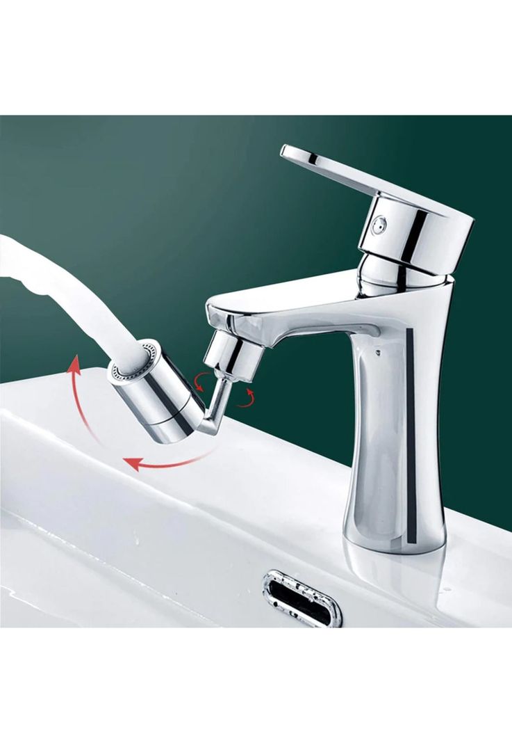 Grifo Ahorrador Agua Extensor Aireador Fregadero Lavamanos Filtro-5