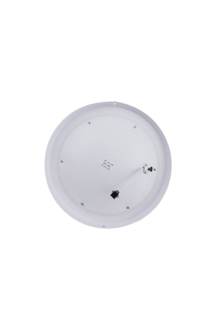 Foco LED Panel 18+6 Watt Dúo Luz Centro Aro Borde Blanco Sobrepuesto-2