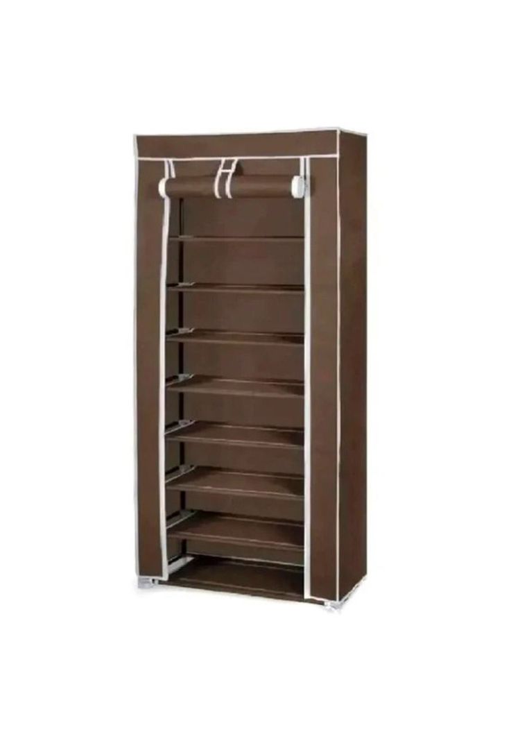 Zapatero Organizador Hogar 9 Niveles 1.60x60x30 CM Café-0