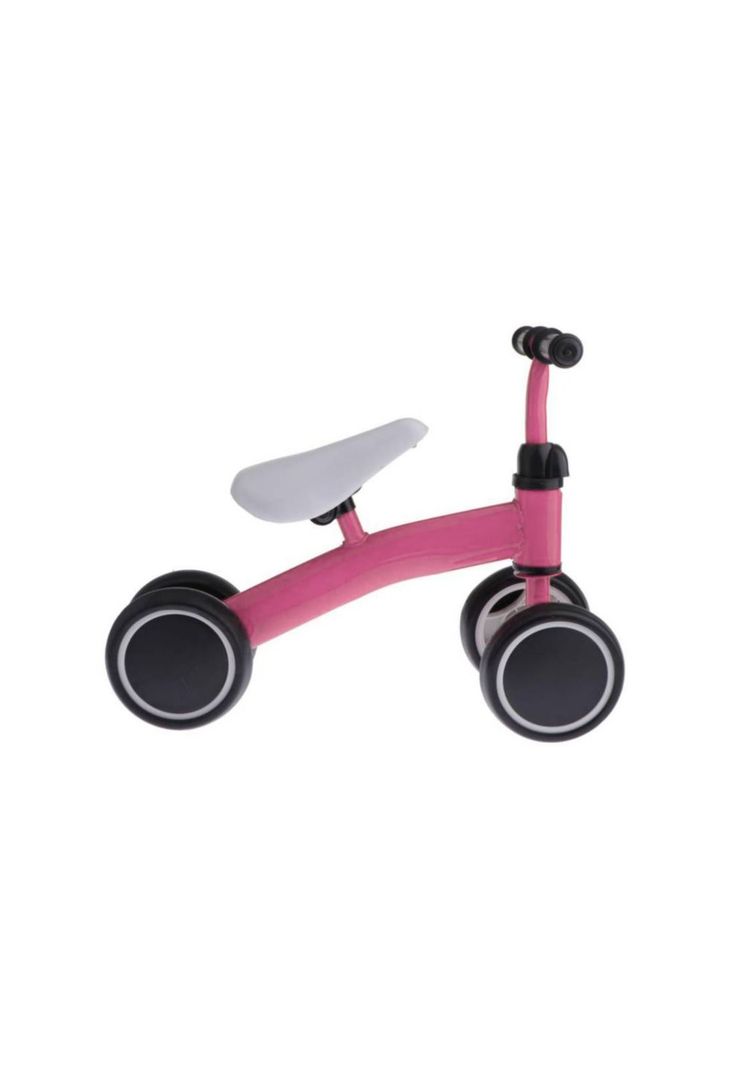 Mini Triciclo Equilibrio Aprendizaje Infantil Rosado-2