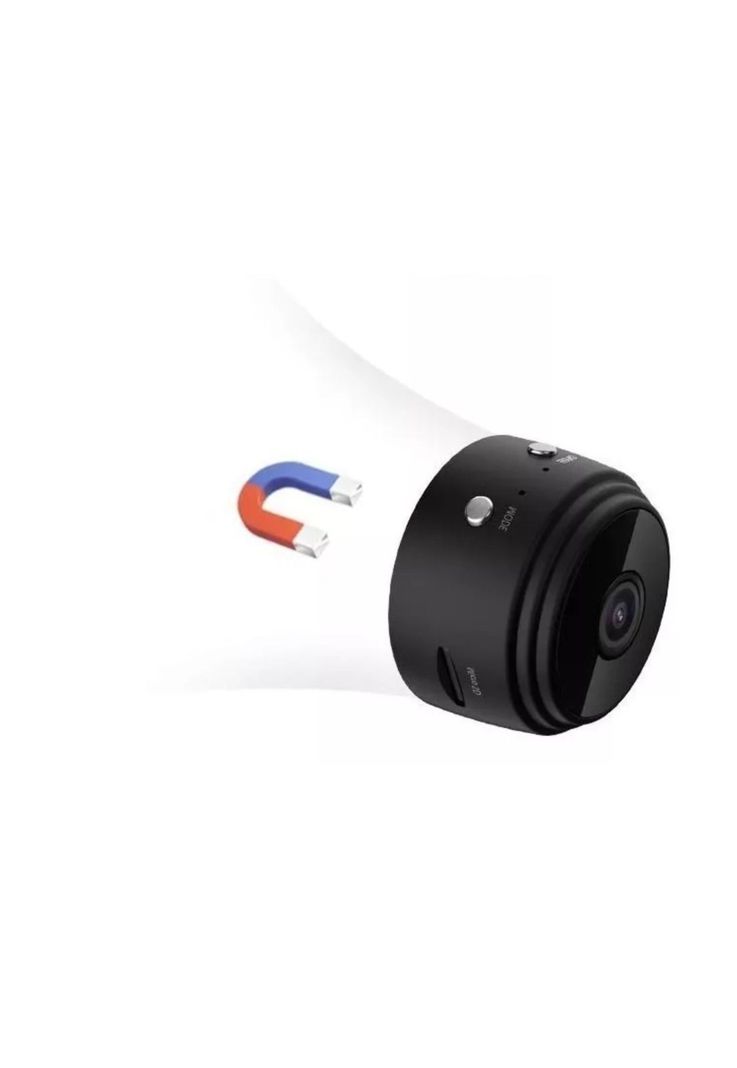 Mini Cámara Seguridad Wifi HD Visión Nocturna Recargable-2