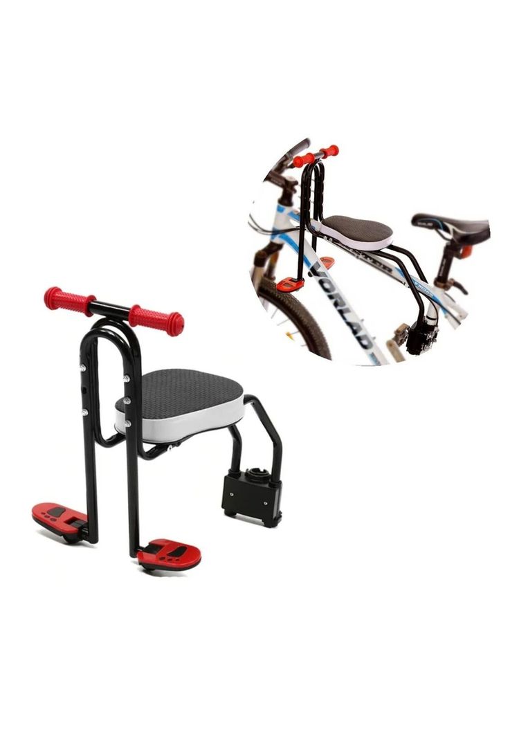 Silla Soporte Asiento Delantero Bicicleta Niños Bebé-2