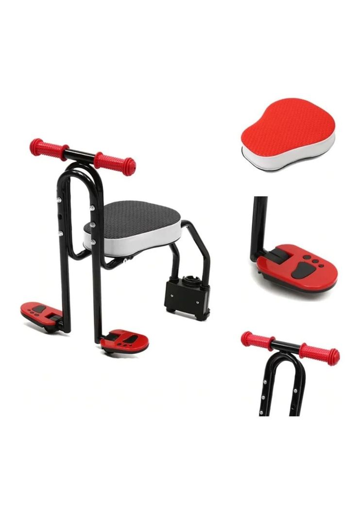 Silla Soporte Asiento Delantero Bicicleta Niños Bebé-3