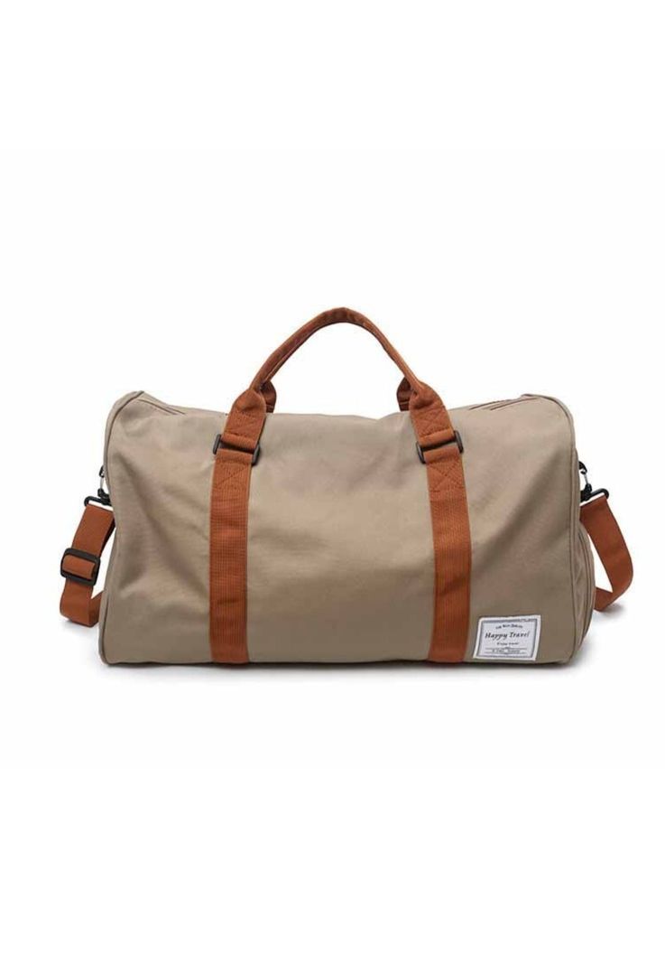 Bolso Viaje Deporte Gimnasia 35 LT Caqui-0