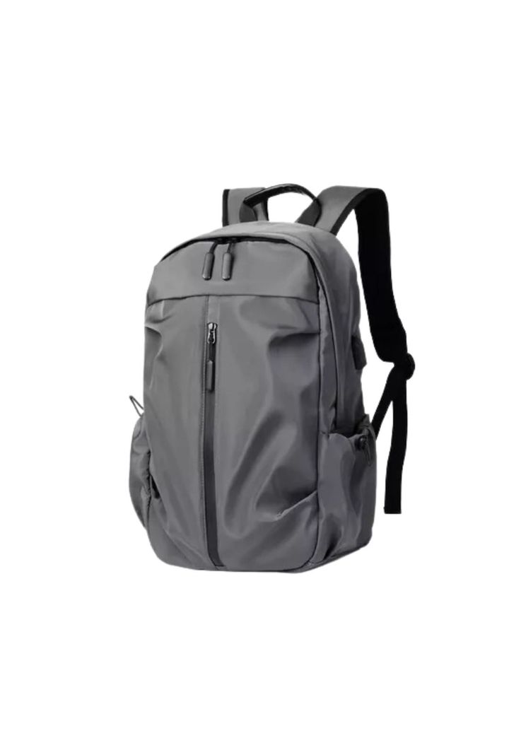 Mochila Impermeable Antirrobo Puerto USB 35 LT Gris-1