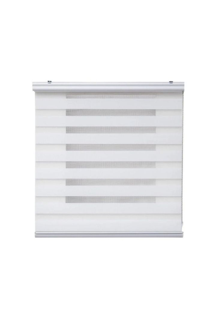 Cortina Roller Persiana Dúo Blanca 160x220 CM-0