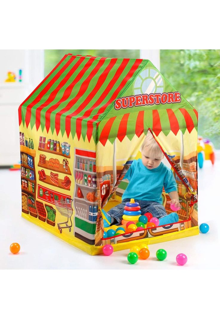 Carpa Tienda Armable Centro Juegos Infantil 102x92x71 CM-1