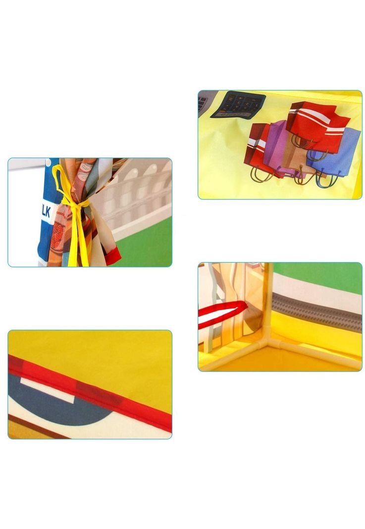 Carpa Tienda Armable Centro Juegos Infantil 102x92x71 CM-2