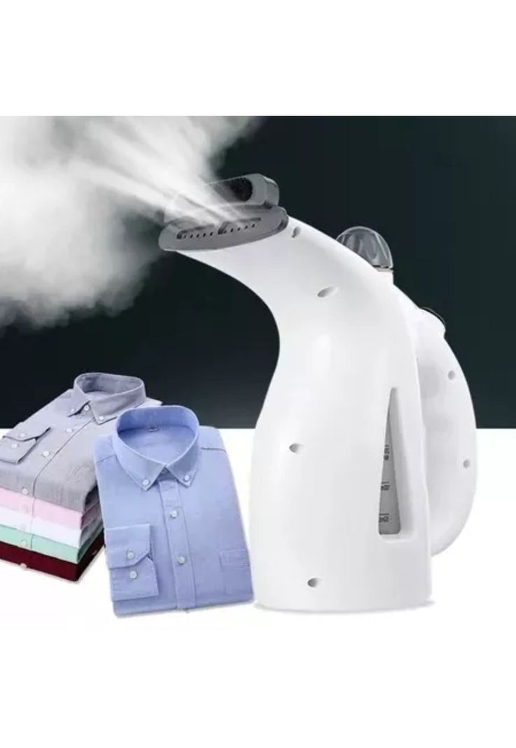 Plancha Vapor Vertical Ropa 4 En 1 Vaporizador Sauna Facial Blanca-3