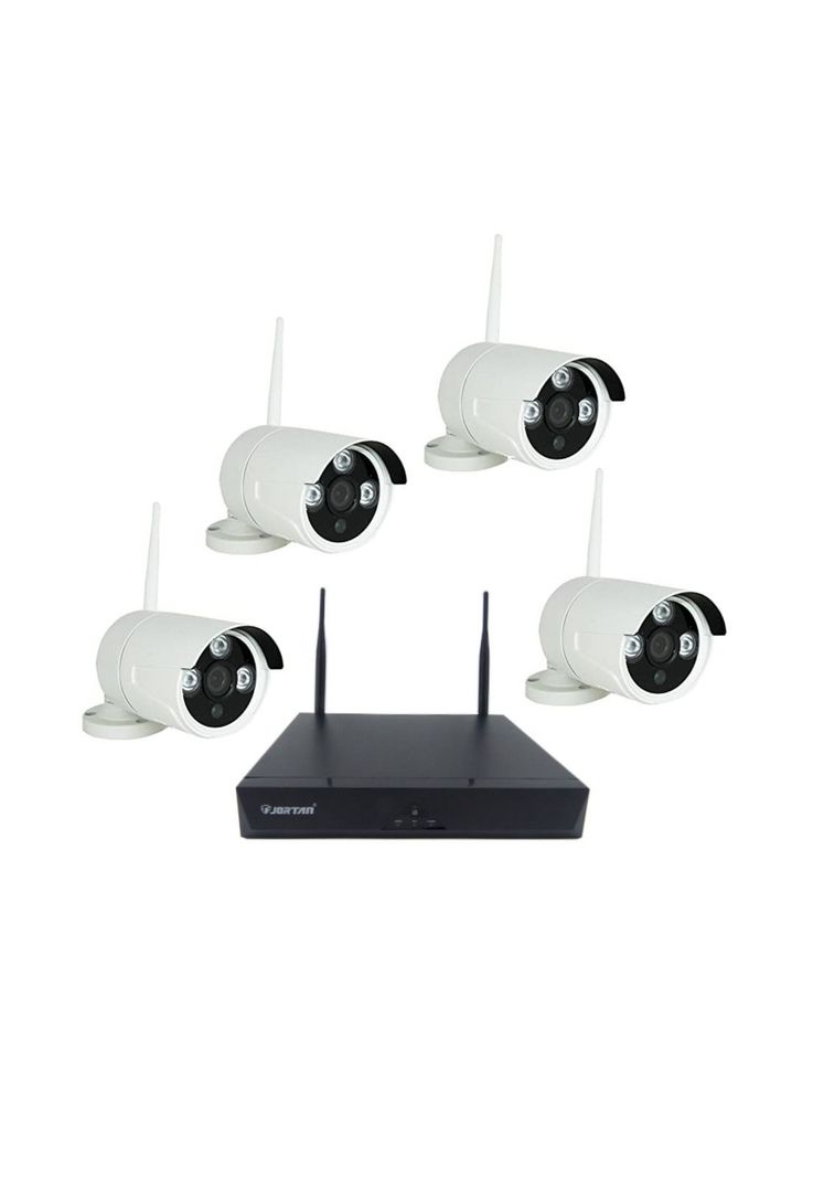 Kit 4 Cámaras + DVR Full HD Wifi VGA Hdmi-0