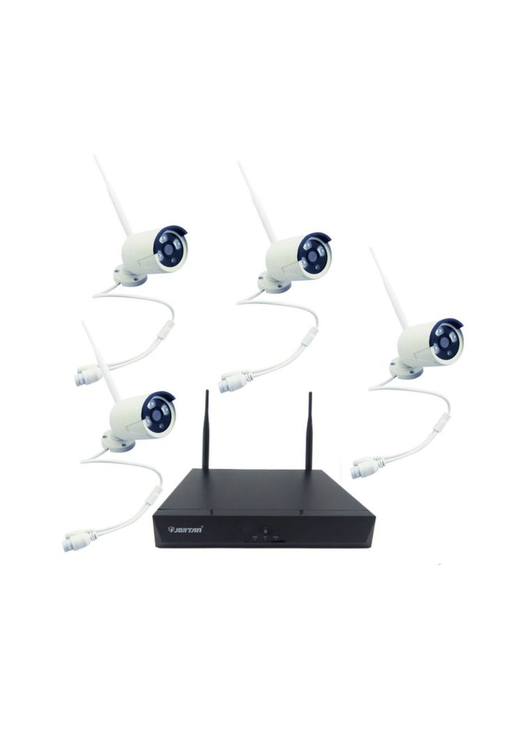 Kit 4 Cámaras + DVR Full HD Wifi VGA Hdmi-1