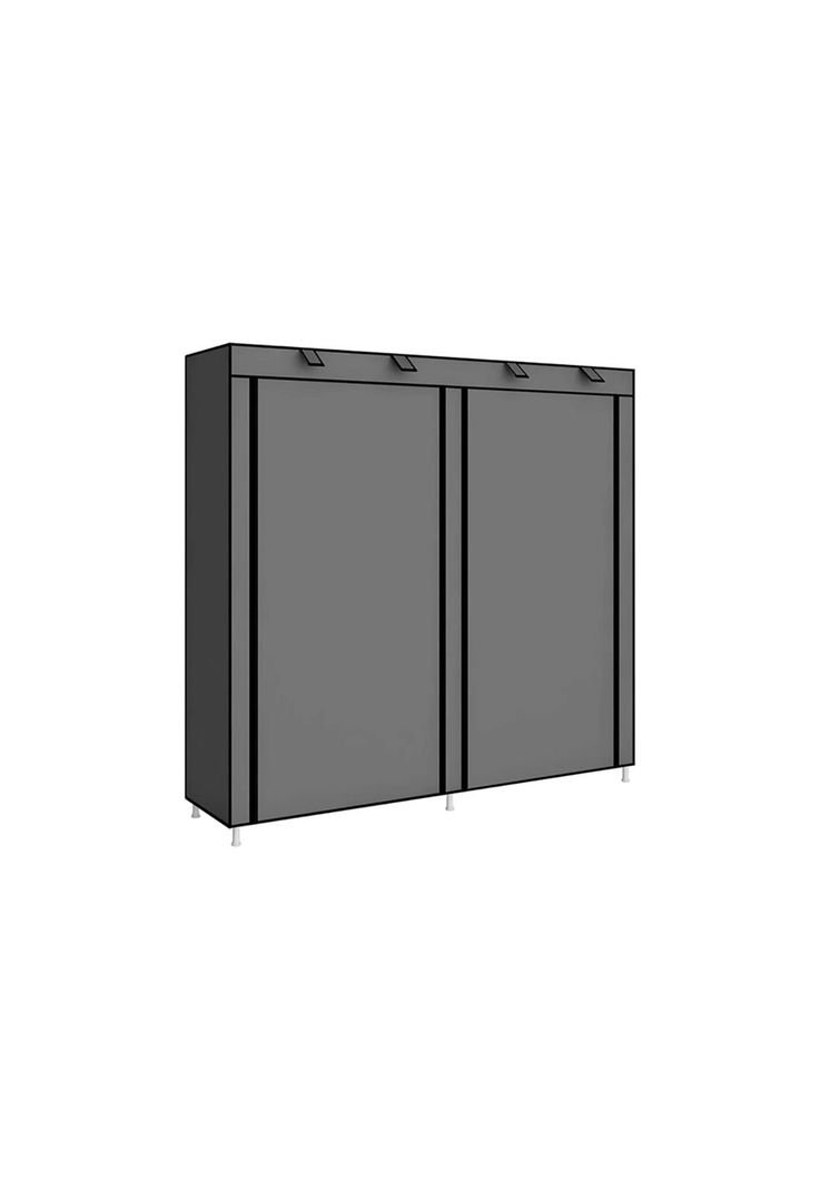 Zapatero Organizador Hogar Tela 6 Niveles Gris-3