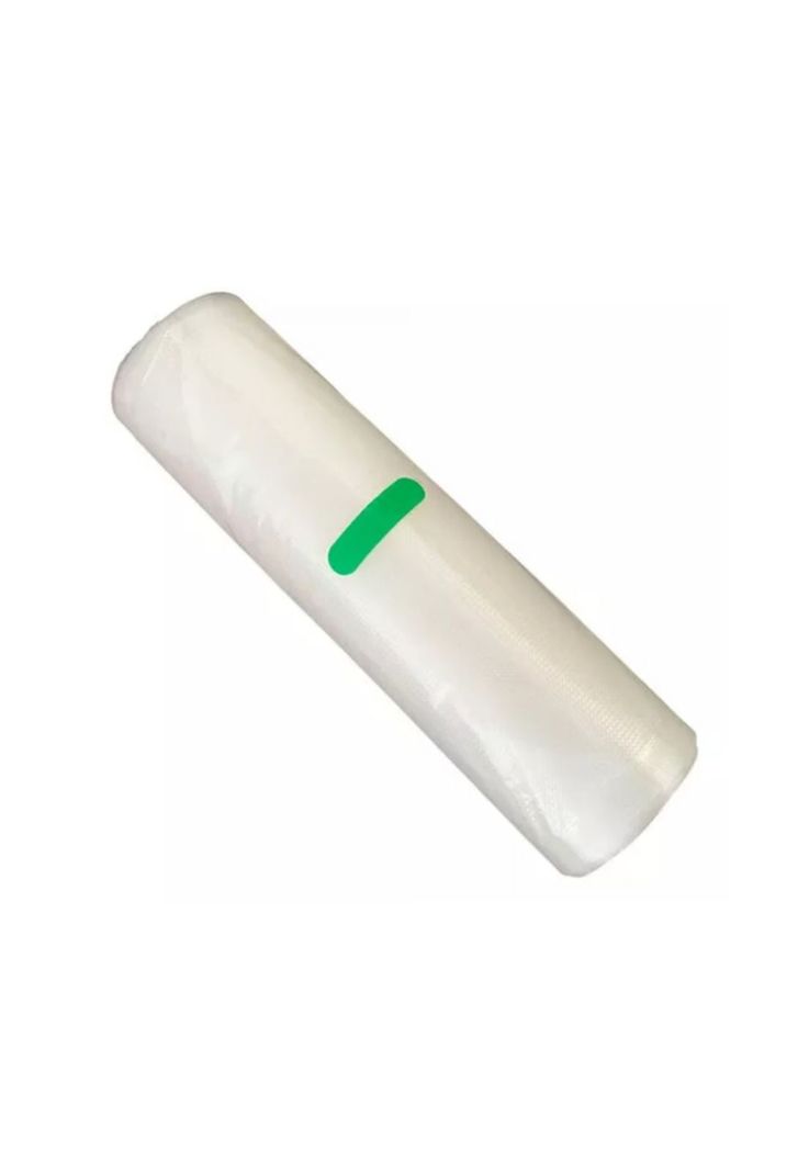 Rollo Bolsas Al Vacío Sellar Alimentos 28 CM 10 MT Transparente-0