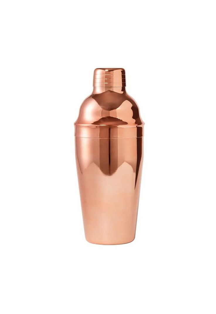 Coctelera Mezcladora Tragos Acero Inoxidable Hamberly 550 ML Cobre-0
