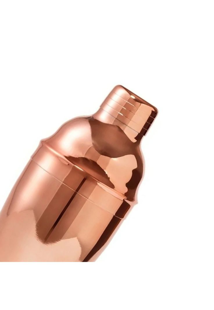 Coctelera Mezcladora Tragos Acero Inoxidable Hamberly 550 ML Cobre-2