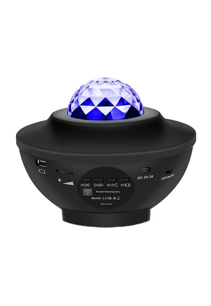 Proyector Galaxia Estrellas LED Sonido Bluetooth-0