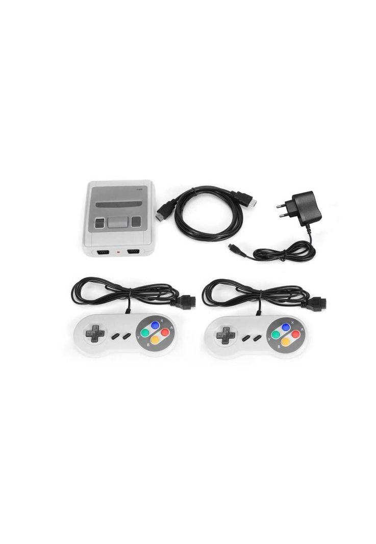 Consola Videojuego Super Mini Clasic Hdmi TV 621 Juegos Integrados-1