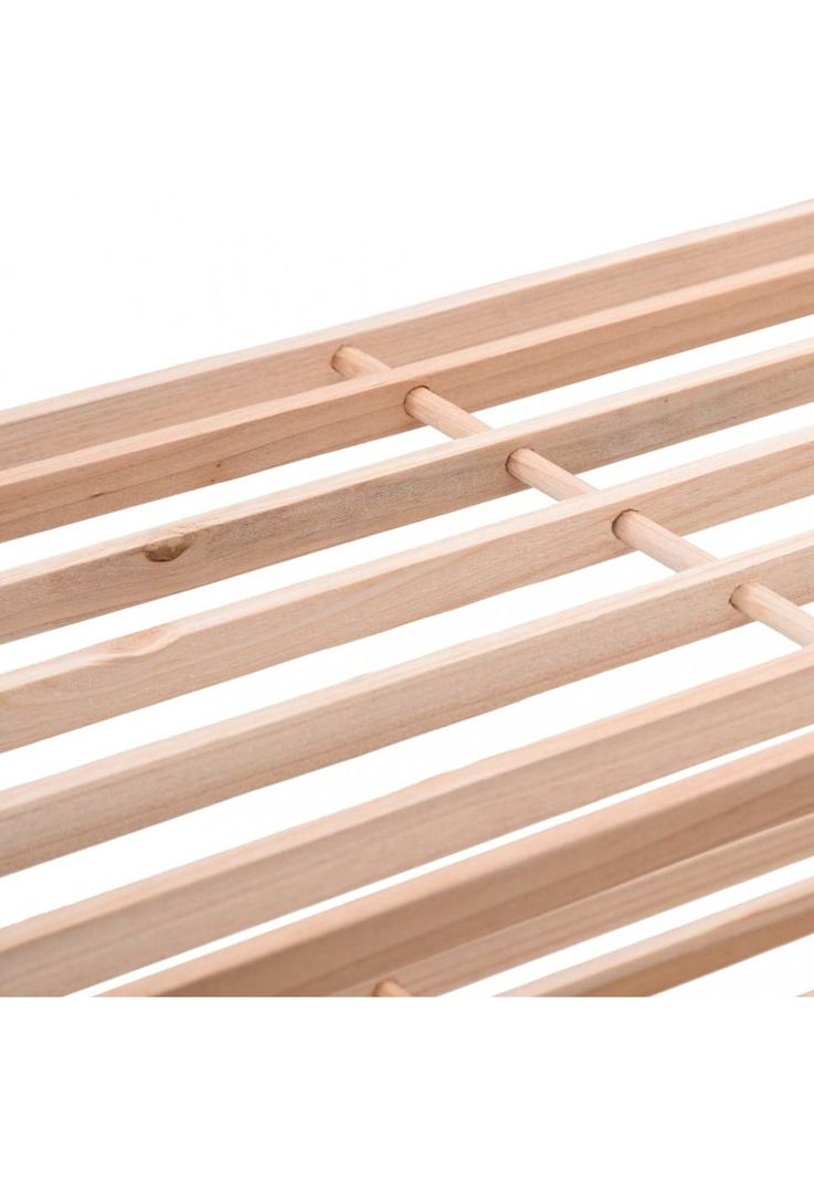 Zapatero Organizador Madera 4 Niveles 67x63x26 CM Café-4
