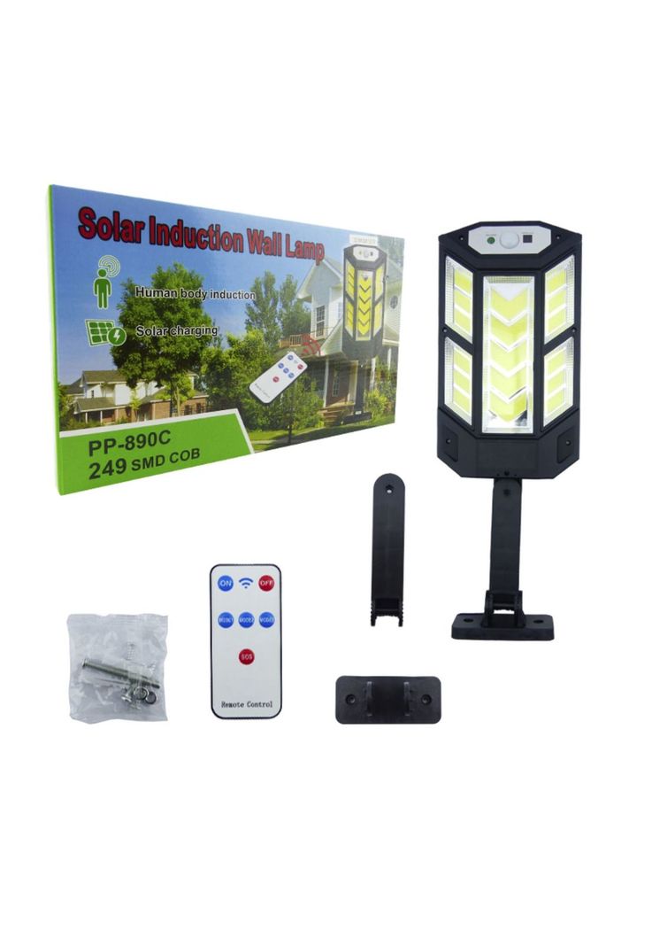 Foco Solar Brazo Modelo PP-890C 17 LED COB Control-3