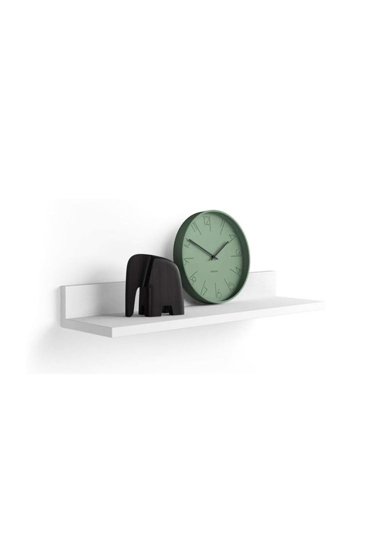 Set 4 Repisas Flotantes Rectas Soporte Blanco 2x 40 CM - 2x 60 CM-4