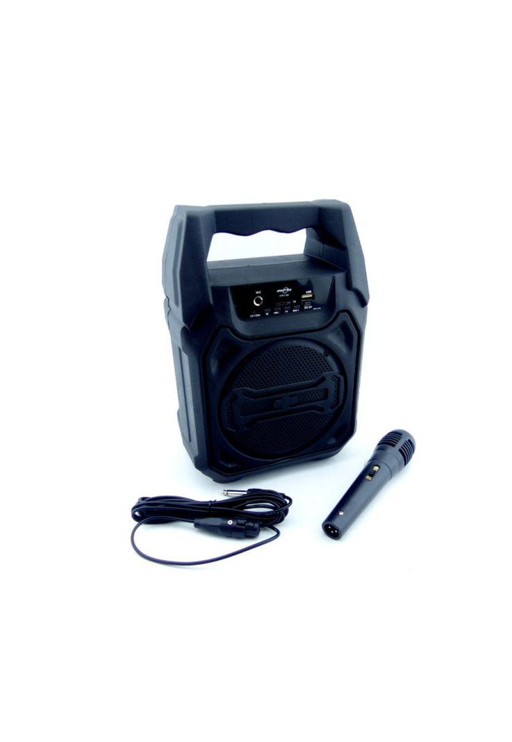 Parlante Karaoke Bluetooth GTS 6.5" Microfono USB TF-0