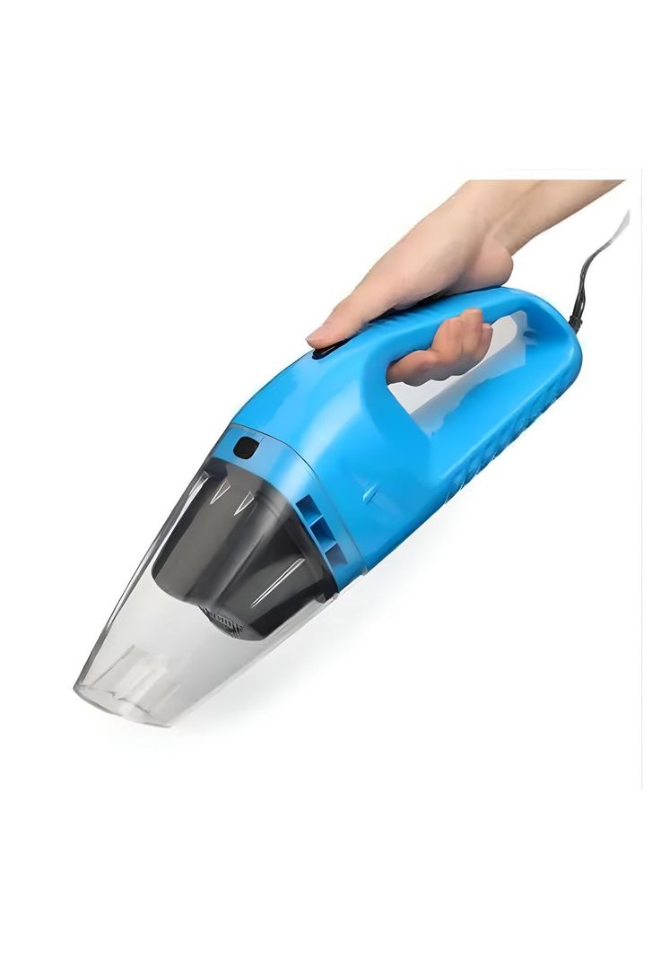Kit Aspiradora Auto Portátil 12 V 120 Watt Premium Azul-1
