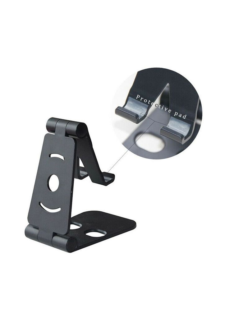 Soporte Celular Tablet Escritorio Mesa Negro-2