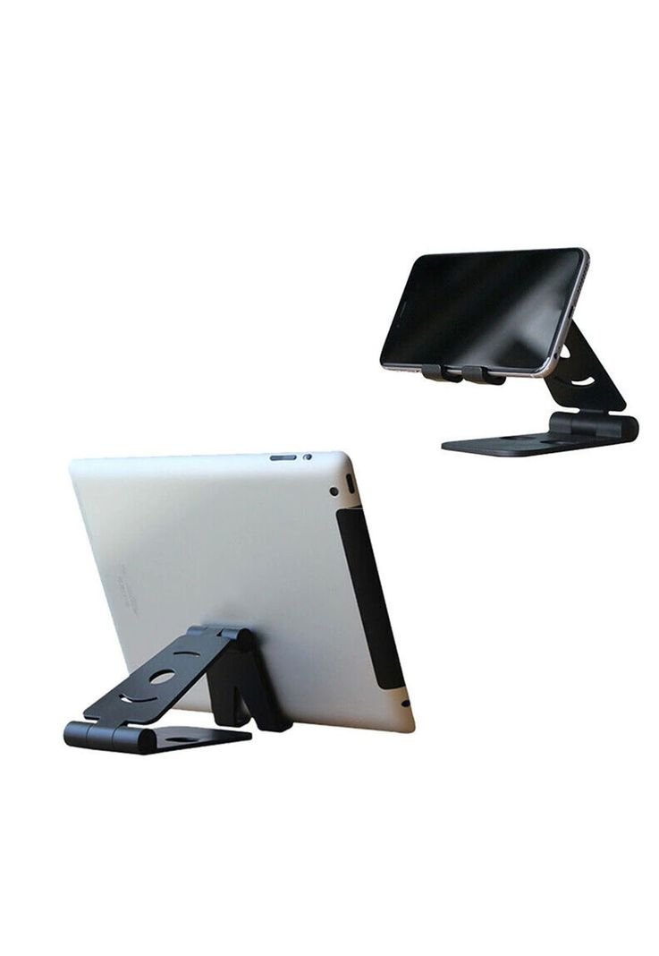 Soporte Celular Tablet Escritorio Mesa Negro-4