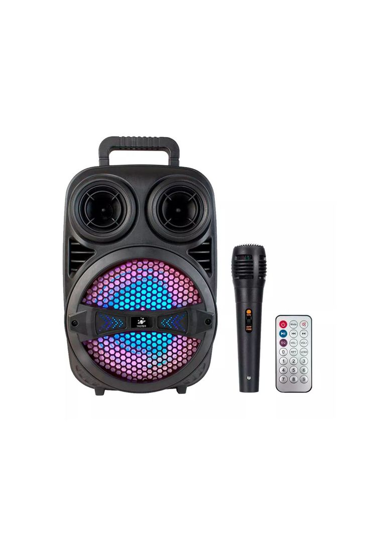 Parlante Karaoke Bluetooth Micrófono Control Remoto-2