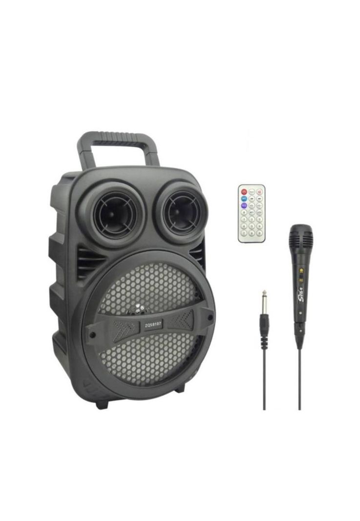 Parlante Karaoke Bluetooth Micrófono Control Remoto-3