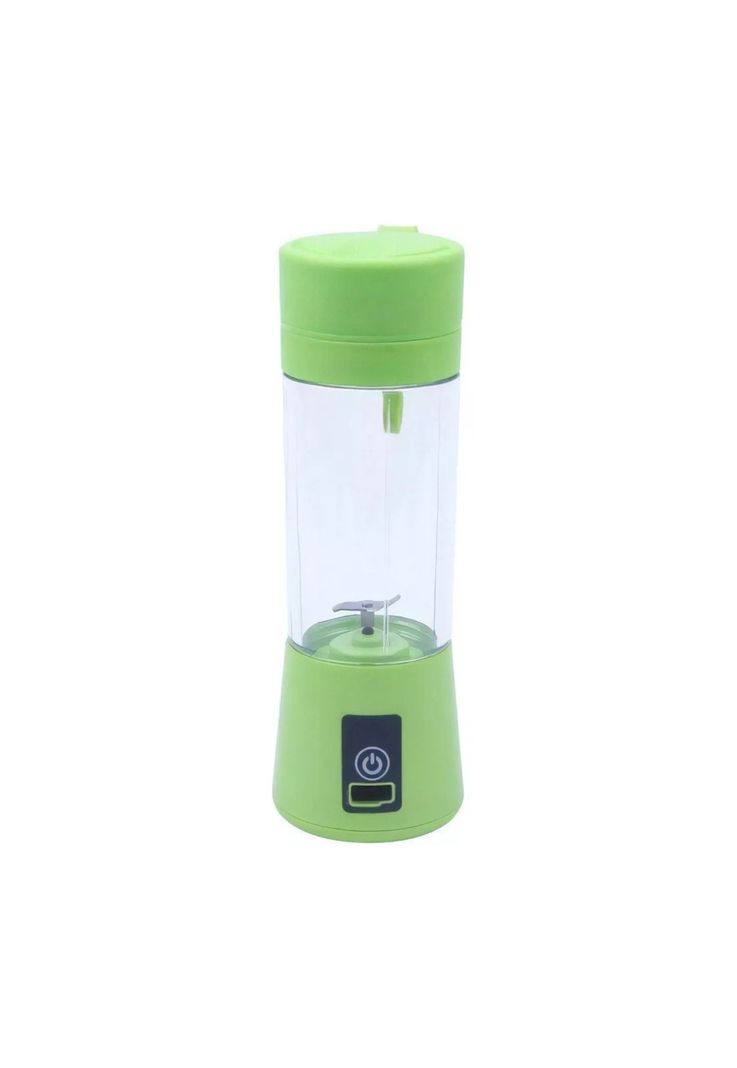 Batidora Licuadora Juguera Portátil USB Recargable 400 ML Verde-0