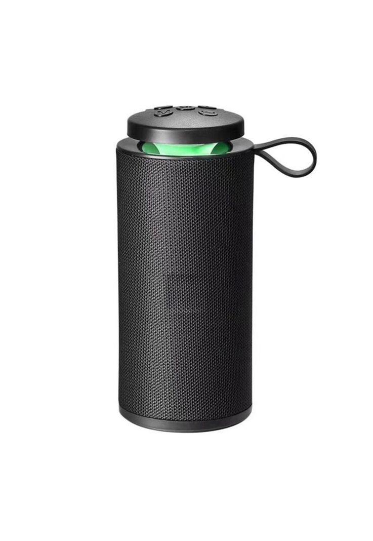Parlante Bluetooth Recargable Luz RGB/USB/TF/FM Negro-0