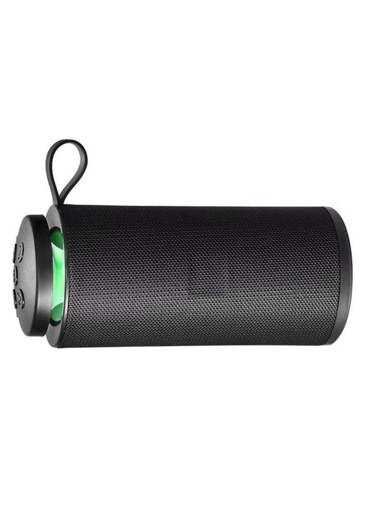 Parlante Bluetooth Recargable Luz RGB/USB/TF/FM Negro-1