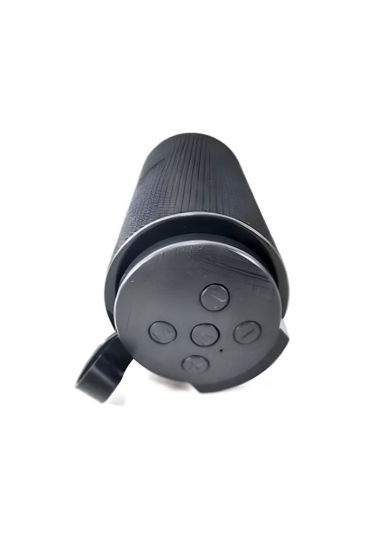 Parlante Bluetooth Recargable Luz RGB/USB/TF/FM Negro-2