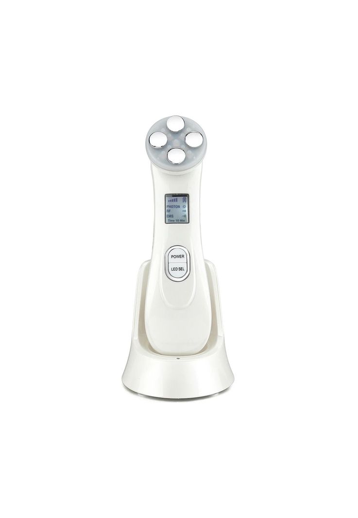 Radiofrecuencia Facial Masoterapia LED Luz EMS Masajeador 6 en 1-1