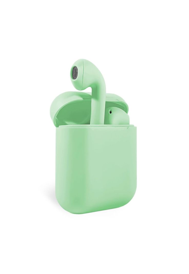 Audífonos Inalámbricos Bluetooth Táctil I12 Tws Verde-2