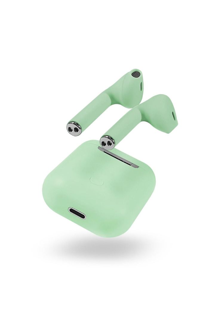Audífonos Inalámbricos Bluetooth Táctil I12 Tws Verde-3