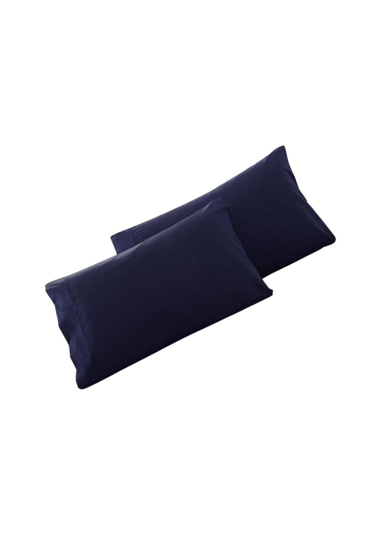 Juego Sábanas Poliéster Polar + 2 Fundas 2 PL Azul-1