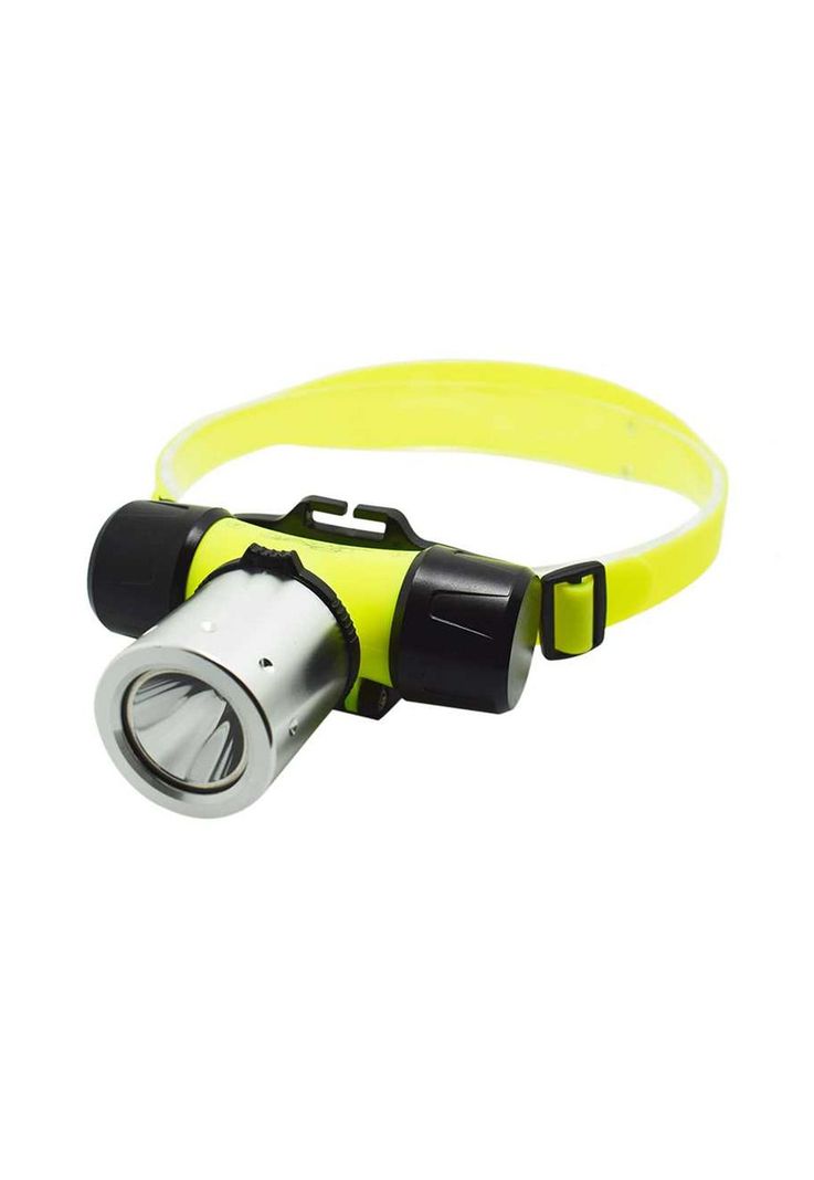 Linterna Frontal Profesional Buceo Verde-0