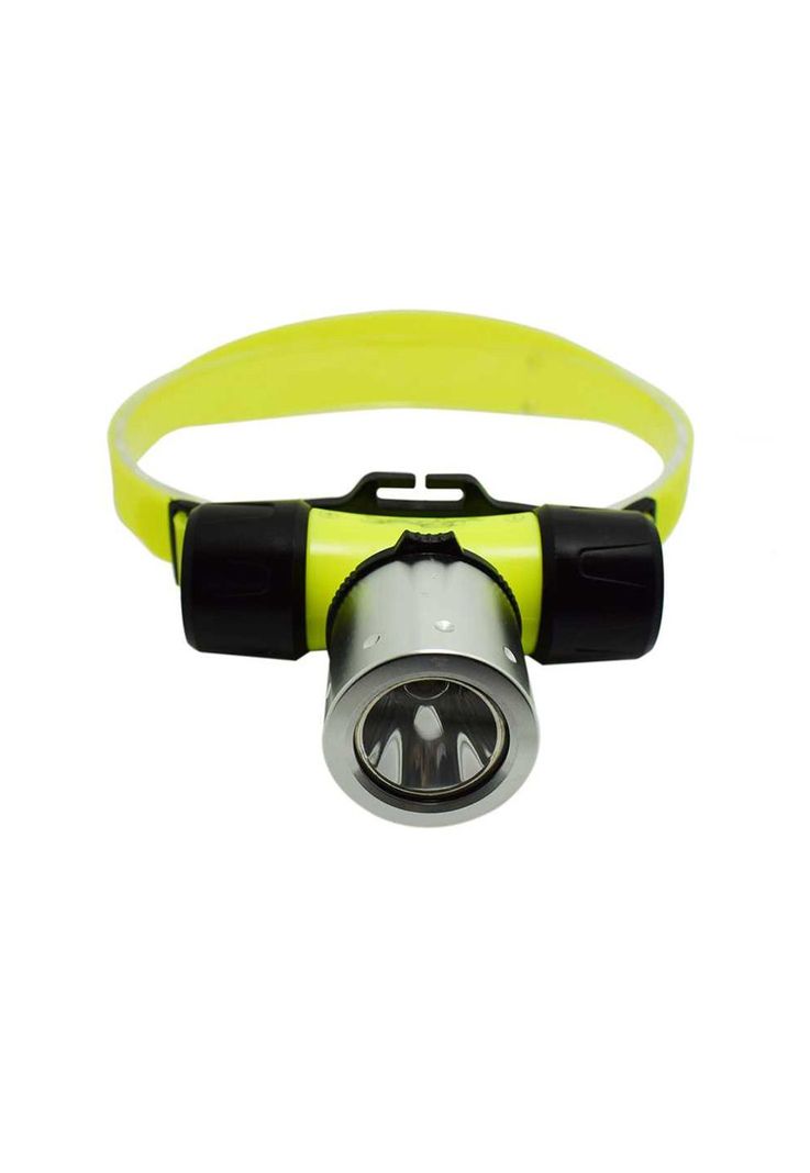 Linterna Frontal Profesional Buceo Verde-1