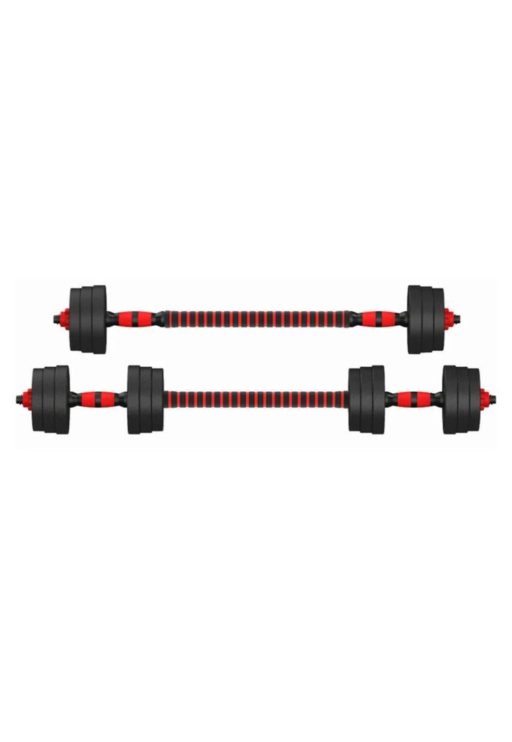 Set Mancuernas Barra Armable Ajustable Profesional 10 KG-1
