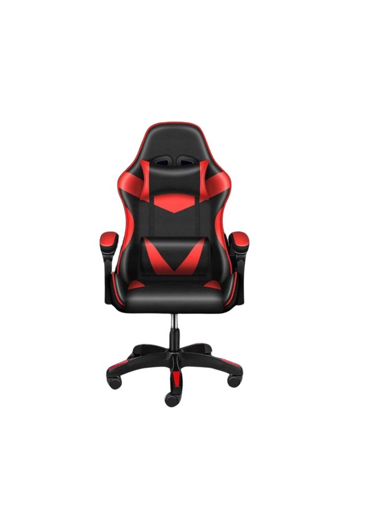 Silla Gamer Profesional Oficina Roja-0