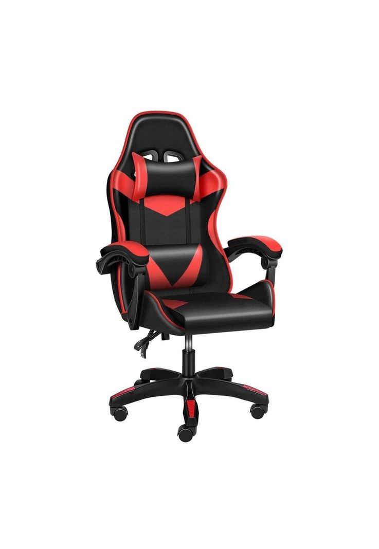 Silla Gamer Profesional Oficina Roja-2