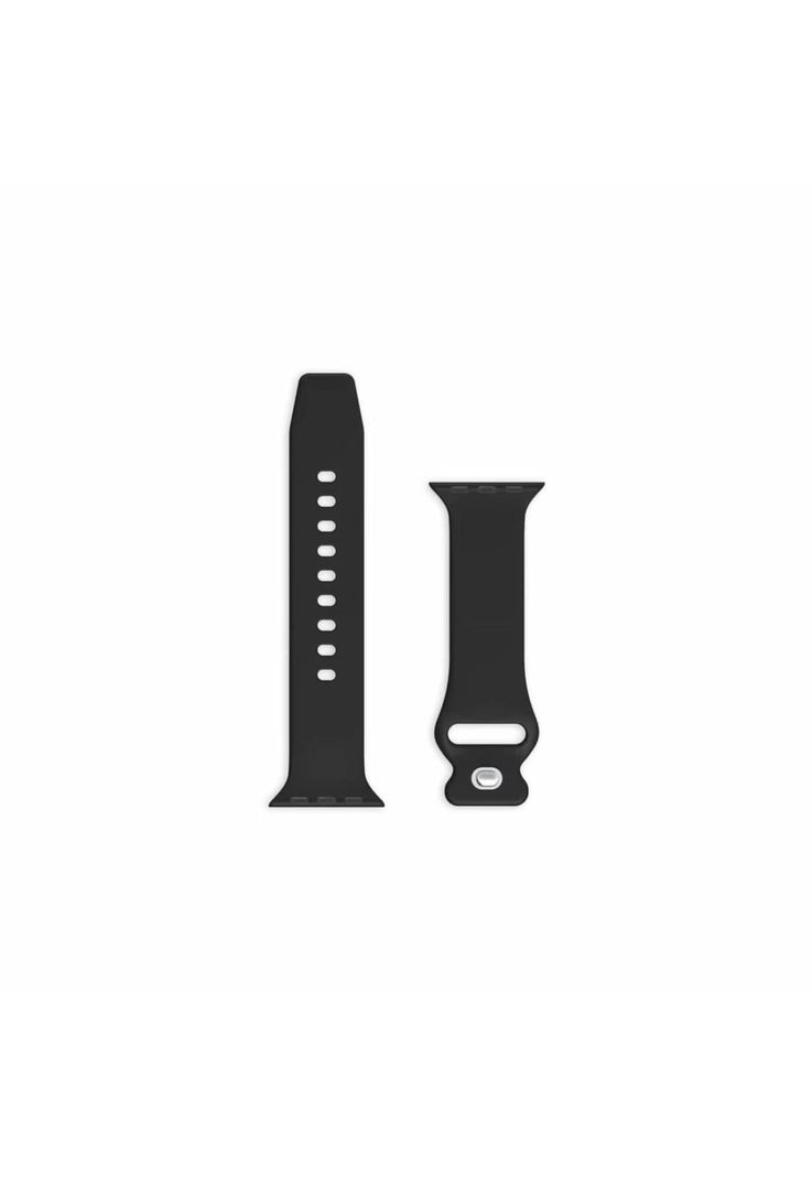 Correa Apple Watch Silicona Negro M/L 42x44x45 MM-1
