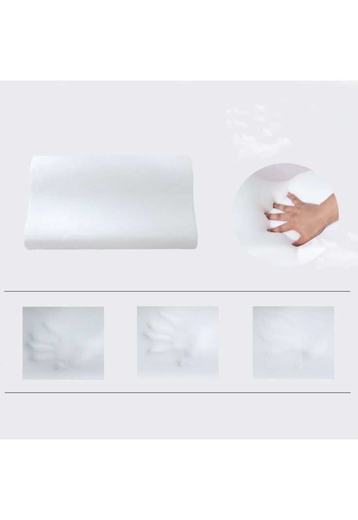 Pack 2 Almohadas Terapéutica Viscoelástica Memory Foam 50 CM x 30 CM x 10 CM-6