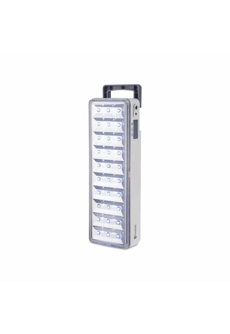 Lámpara Emergencia Powerlab 7258 LED Batería Recargable 5 Watt Blanco-0